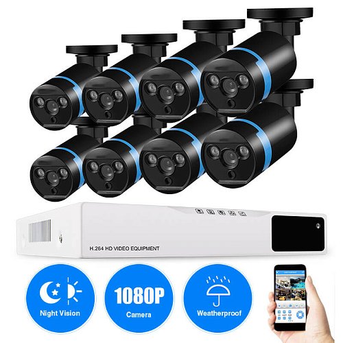 Комплект видеонаблюдения на 8 камер