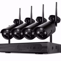 Комплект видеонаблюдения на 4 камеры