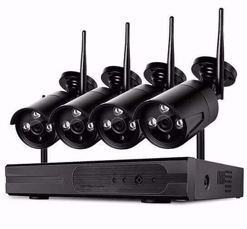 Комплект видеонаблюдения на 4 камеры