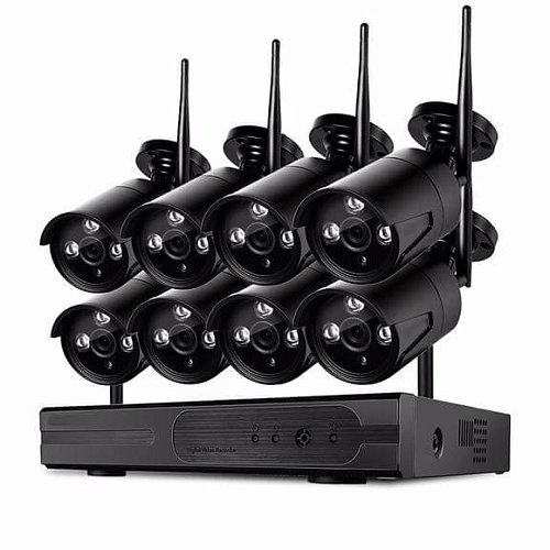 Комплект из 8-ми Wi-Fi камер высокого разрешения