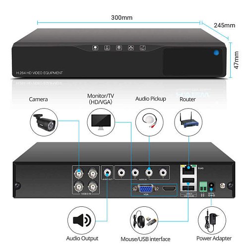 Комплект из 16-ми камер Full HD