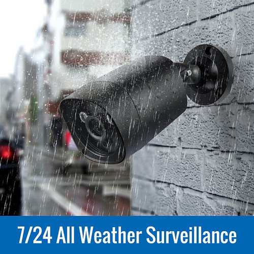 Комплект видеонаблюдения на 4 камеры