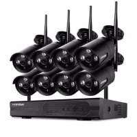 Комплект из 8-ми Wi-Fi камер высокого разрешения